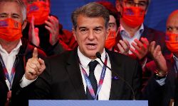 ബാഴ്‌സലോണയെ ലപോര്‍ട നയിക്കും; മെസ്സിയെ നിലനിര്‍ത്തല്‍ ആദ്യ കടമ്പ