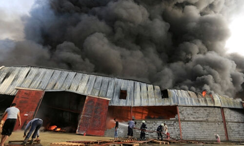 യമനിലെ കുടയേറ്റ തടങ്കല്‍ കേന്ദ്രത്തില്‍ തീപിടിത്തം; 8 പേര്‍ മരിച്ചു; 170 പേര്‍ക്ക് പരിക്ക്