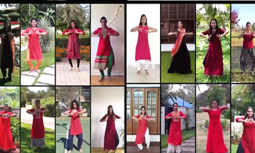 വേറിട്ട വനിതാദിന ആഘോഷം; ആറ് രാജ്യങ്ങളിലിരുന്ന് 16 അമ്മമാര്‍ ഒന്നിച്ച് ഒരേ ചുവടുമായി നൃത്തവീഡിയോ