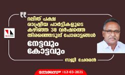 ദലിത് പക്ഷ രാഷ്ട്രീയ പാര്‍ട്ടികളുടെ തിരഞ്ഞെടുപ്പ് പോരാട്ടങ്ങളുടെ നേട്ടവും കോട്ടവും