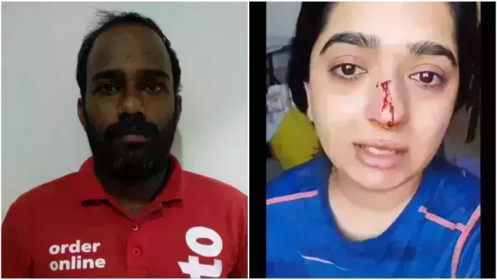 യുവതിയുടെ അക്രമം: സൊമാറ്റോ ഡെലിവറി എക്‌സിക്യൂട്ടിവ് പരാതി നല്‍കി