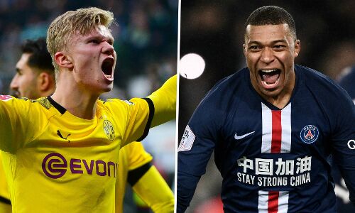 യുഗപിറവിയ്ക്കായി ഹാലന്റും എംബാപ്പെയും