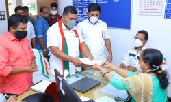 പെരുമ്പാവൂരില്‍ അജ്മല്‍ കെ മുജീബ് നാമനിര്‍ദ്ദേശ പത്രിക സമര്‍പ്പിച്ചു