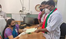 അമ്പലപ്പുഴയിൽ എംഎം താഹിർ നാമനിർദേശ പത്രിക സമർപ്പിച്ചു