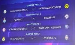 ചാംപ്യന്സ് ലീഗ് ക്വാര്ട്ടര്; ലിവര്പൂളിന് എതിരാളി റയല്; പിഎസ്ജിക്ക് ബയേണ് ചാംപ്യന്സ് ലീഗ് ക്വാര്ട്ടര്; ലിവര്പൂളിന് എതിരാളി റയല്; പിഎസ്ജിക്ക് ബയേണ്