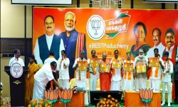 2.5 ലക്ഷം പേര്‍ക്ക് തൊഴിലവസരങ്ങള്‍ വാഗ്ദാനം ചെയ്ത് പോണ്ടിച്ചേരിയിലെ ബിജെപി പ്രകടനപത്രിക