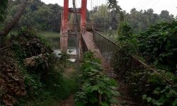 പ്രളയസ്മാരകം പോലെ തൈക്കൂട്ടം തൂക്കുപാലം