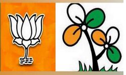 പശ്ചിമ ബംഗാള്‍ നിയമസഭ തിരഞ്ഞെടുപ്പ്: തൃണമൂല്‍ നേതാവിന്റെ കാറ് ബിജെപി പ്രവര്‍ത്തകര്‍ തല്ലിത്തകര്‍ത്തു