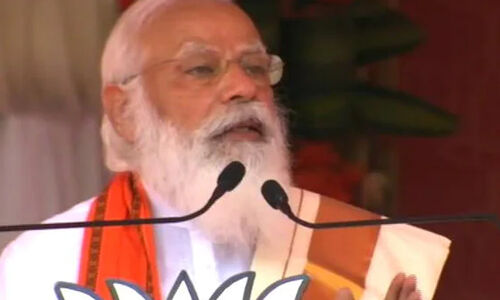 യൂദാസ് ക്രിസ്തുവിനെ സ്വര്‍ണനാണങ്ങള്‍ക്കു വേണ്ടി ഒറ്റിയപോലെ: പിണറായി സര്‍ക്കാരിനെതിരേ പ്രധാനമന്ത്രി