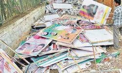 ആറ് ലക്ഷം അനധികൃത പ്രചാരണ സാമഗ്രികള്‍ നീക്കം ചെയ്ത് ആന്റി ഡീഫേസ്‌മെന്റ് സ്‌ക്വാഡ്