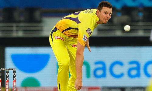 ഐപിഎല്‍ 2021; ചെന്നൈക്ക് തിരിച്ചടി; ഹെയ്‌സല്‍വുഡും പുറത്ത്