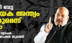 മാവോവാദി വേട്ട: നിർണായക അന്ത്യം കുറിക്കുമെന്ന് അമിത് ഷാ