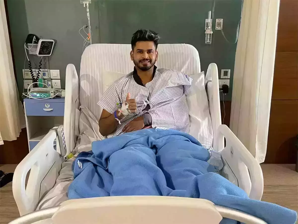ശസ്ത്രക്രിയ വിജയകരം; ഉടന് തിരിച്ചെത്തും: ശ്രേയസ് അയ്യര് ശസ്ത്രക്രിയ വിജയകരം; ഉടന് തിരിച്ചെത്തും: ശ്രേയസ് അയ്യര്