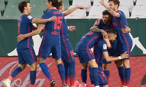 സ്പാനിഷ് ലീഗ്; കഷ്ടിച്ച് രക്ഷപ്പെട്ട് അത്‌ലറ്റിക്കോ; ബെറ്റിസിനെതിരേ സമനില