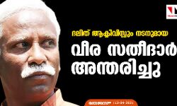ദലിത് ആക്ടിവിസ്റ്റും നടനുമായ വീര സതീദാർ അന്തരിച്ചു