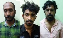 വീട്ടമ്മയെ തലയ്ക്കടിച്ച് വീഴ്ത്തിസ്‌കൂട്ടറും, പണവും കവര്‍ന്ന സംഭവം: മൂന്ന് പേര്‍ പിടിയില്‍