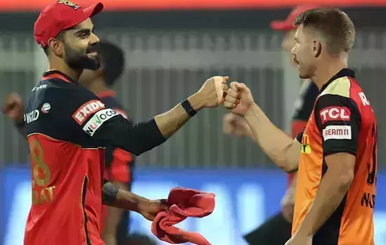 ഐ പി എല്‍ 2021; ആര്‍സിബിയെ പിടിച്ചുകെട്ടി സണ്‍റൈസേഴ്‌സ്