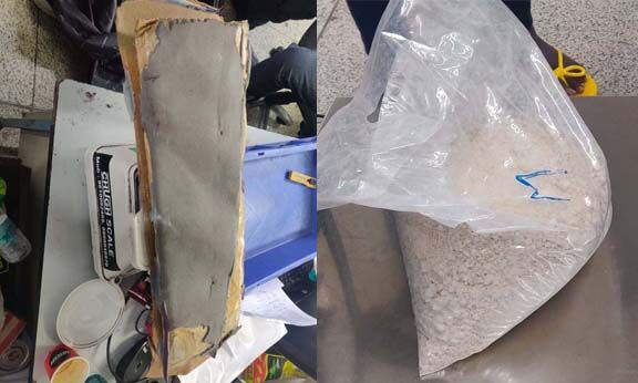 ഡല്‍ഹിയിലെ ഐജിഐ വിമാനത്താവളത്തില്‍ നിന്ന   98 കോടിയുടെ ഹെറോയിന്‍ പിടികൂടി