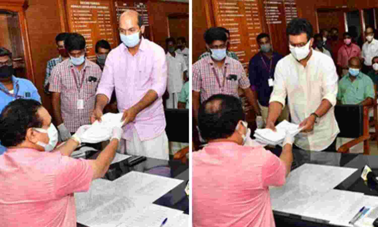രാജ്യസഭ: എല്ഡിഎഫ് സ്ഥാനാര്ത്ഥികളായ ഡോ. വി ശിവദാസനും ജോണ് ബ്രിട്ടാസും നാമനിര്ദേശ പത്രിക സമര്പ്പിച്ചു രാജ്യസഭ: എല്ഡിഎഫ് സ്ഥാനാര്ത്ഥികളായ ഡോ. വി ശിവദാസനും ജോണ് ബ്രിട്ടാസും നാമനിര്ദേശ പത്രിക സമര്പ്പിച്ചു