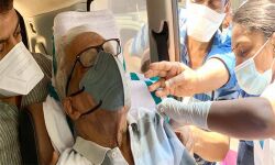 മുതിര്‍ന്ന സിപിഎം നേതാവ് വിഎസ് അച്യുതാനന്ദന്‍ രണ്ടാം കൊവിഡ് വാക്‌സിന്‍ സ്വീകരിച്ചു