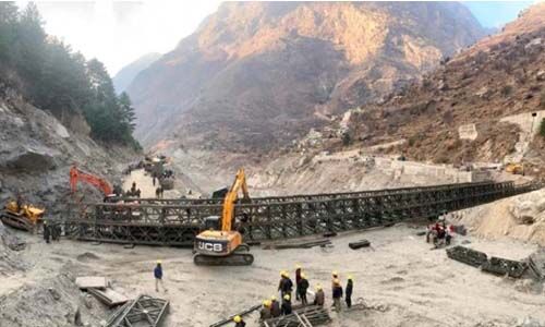 ഉത്തരാഖണ്ഡിലെ ചമോലിയില്‍ മഞ്ഞുമല ഇടിഞ്ഞു; ജാഗ്രതാ നിര്‍ദേശം പുറപ്പെടുവിച്ചു