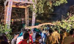 തൃശൂര്‍ പൂരത്തിനിടെ അപകടം: വെടിക്കെട്ട് റദ്ദാക്കി തിരുവമ്പാടിയും പാറമേക്കാവും