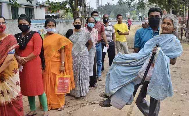 കൊവിഡ് റെക്കോര്‍ഡ് വര്‍ധനവിനിടെ ബംഗാളില്‍ ഇന്ന് അവസാനഘട്ട വോട്ടെടുപ്പ്