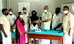 പോപുലര്‍ ഫ്രണ്ട് പള്‍സ് ഓക്‌സി മീറ്റര്‍ സംഭാവന നല്‍കി