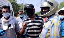 രോഗിയെ ആല്‍മരച്ചോട്ടിലിരുത്തൂ; ഓക്‌സിജനുവേണ്ടി പരക്കംപായുന്ന കൊവിഡ് രോഗികളുടെ ബന്ധുക്കളോട് യുപി പോലിസിന്റെ വിചിത്ര ഉപദേശം