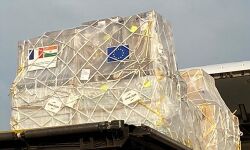 കൊവിഡ് പ്രതിരോധം: ഫ്രാന്‍സില്‍ നിന്നുള്ള മെഡിക്കല്‍ സഹായം എത്തി