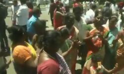 തിരഞ്ഞെടുപ്പ് കമ്മീഷന്റെ ഉത്തരവിന് പുല്ലുവില: തമിഴ്‌നാട്ടില്‍ കൊവിഡ് പ്രോട്ടോകോള്‍ ലംഘിച്ച് ഡിഎംകെ പ്രവര്‍ത്തകരുടെ വിജയാഘോഷം