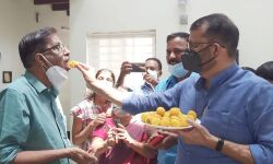 നിയമസഭാ തിരഞ്ഞെടുപ്പില്‍ ഇടത് മുന്നണിക്ക് വമ്പിച്ച മുന്നേറ്റം; ജനാധിപത്യത്തിന്റെ വിജയമെന്ന് സ്പീക്കര്‍ ശ്രീരാമകൃഷ്ണന്‍