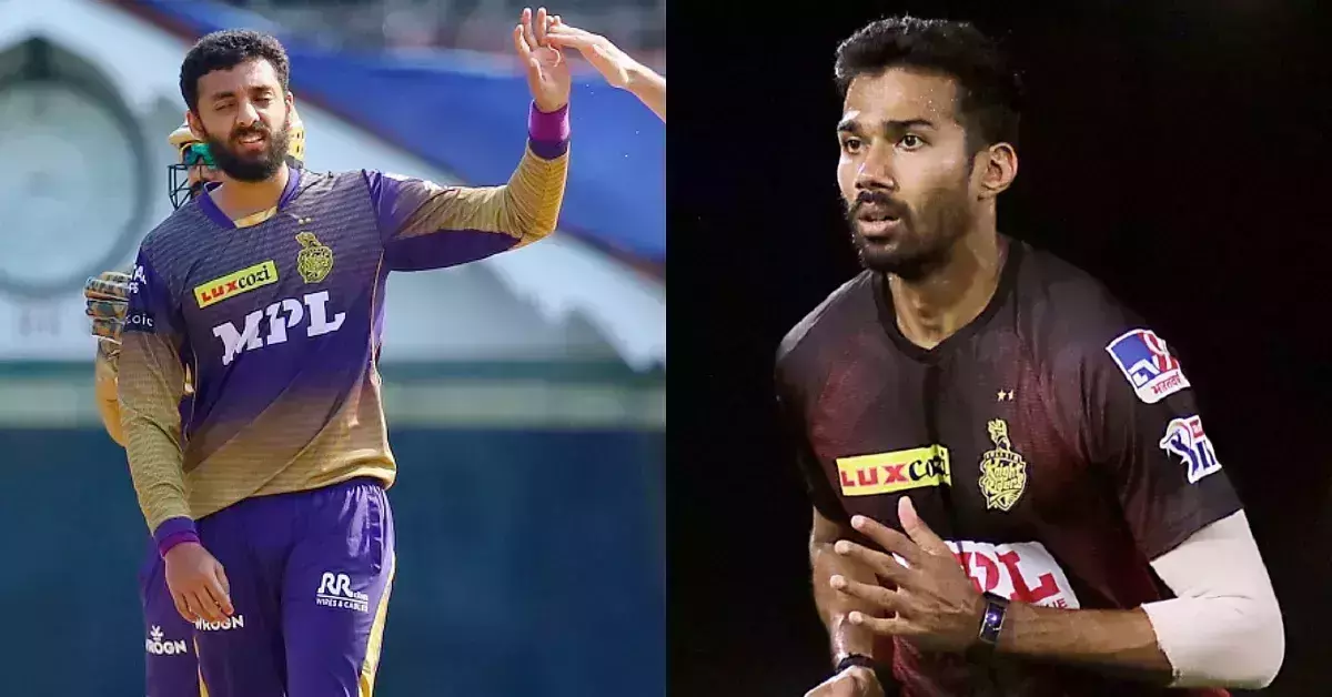 കെകെആറിന്റെ വരുണ് ചക്രവര്ത്തിക്കും സന്ദീപ് വാര്യര്ക്കും കൊവിഡ് കെകെആറിന്റെ വരുണ് ചക്രവര്ത്തിക്കും സന്ദീപ് വാര്യര്ക്കും കൊവിഡ്