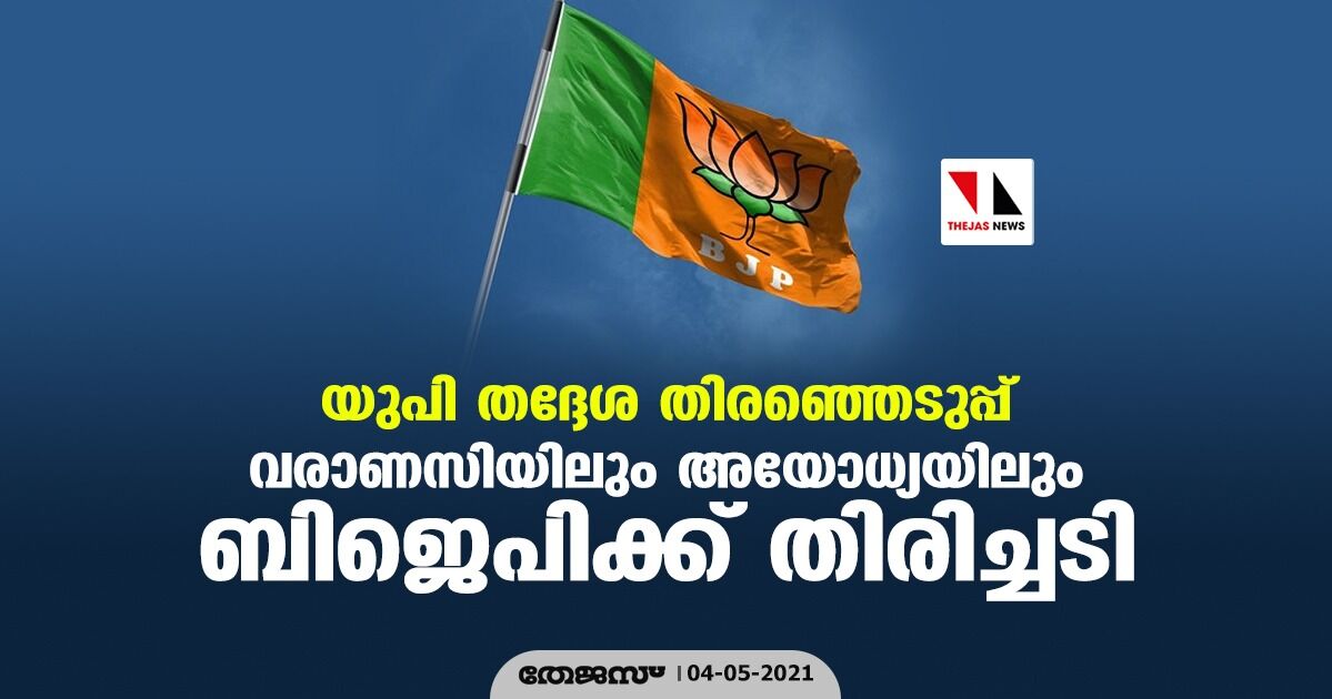 യുപി തദ്ദേശ തിരഞ്ഞെടുപ്പ്: വരാണസിയിലും അയോധ്യയിലും ബിജെപിക്ക് തിരിച്ചടി