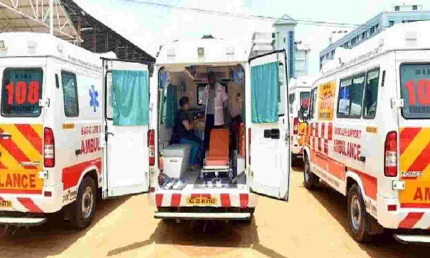 തൃശൂർ ജില്ലയിൽ ആംബുലൻസ് ലഭ്യത ഉറപ്പ് വരുത്തി മോട്ടോർ വാഹന വകുപ്പ് തൃശൂർ ജില്ലയിൽ ആംബുലൻസ് ലഭ്യത ഉറപ്പ് വരുത്തി മോട്ടോർ വാഹന വകുപ്പ്