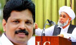 ജിഫ്രി തങ്ങളെ കാണാനെത്തി എ പി അനില്‍കുമാര്‍ എംഎല്‍എ