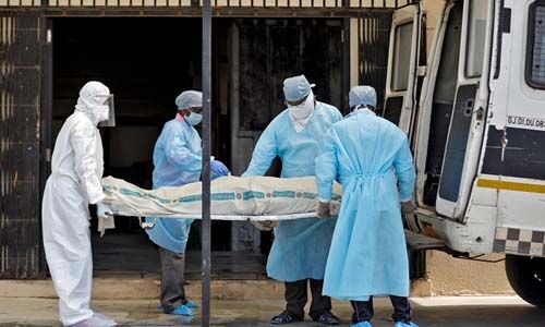 രാജ്യത്ത് പ്രതിദിന കൊവിഡ് രോഗികള് നാലുലക്ഷത്തിന് മുകളില്തന്നെ; ആകെ കേസുകള് 2.18 കോടി കടന്നു രാജ്യത്ത് പ്രതിദിന കൊവിഡ് രോഗികള് നാലുലക്ഷത്തിന് മുകളില്തന്നെ; ആകെ കേസുകള് 2.18 കോടി കടന്നു