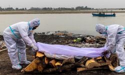 ഗംഗയില്‍ മൃതദേഹങ്ങള്‍ ഉപേക്ഷിക്കരുതെന്ന് ദേശീയ ഗംഗാ ശുദ്ധീകരണ മിഷന്‍