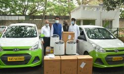 കര്‍ണാടകയില്‍ ഓക്‌സിജന്‍ കോണ്‍സെന്‍ട്രേറ്ററുകള്‍ വീട്ടിലെത്തിക്കുന്ന ഇന്ത്യക്ക് ഔക്‌സിജന്‍ പദ്ധതിക്ക് തുടക്കമായി