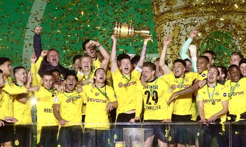 സാഞ്ചോയ്ക്കും ഹാലന്റിനും ഡബിള്; ജര്മ്മന് കപ്പ് ഡോര്ട്ട്മുണ്ടിന് സാഞ്ചോയ്ക്കും ഹാലന്റിനും ഡബിള്; ജര്മ്മന് കപ്പ് ഡോര്ട്ട്മുണ്ടിന്