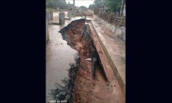 അഴിയൂരില്‍ ദേശീയപാതയില്‍ വിള്ളല്‍ രൂപപ്പെട്ടു