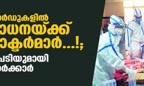കൊവിഡ് വാര്‍ഡുകളില്‍ പരിശോധനയ്ക്ക് മൃഗഡോക്ടര്‍മാര്‍...!; വിചിത്ര നടപടിയുമായി ബിജെപി സര്‍ക്കാര്‍