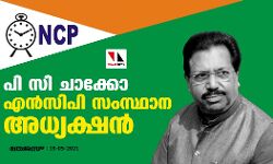 പി സി ചാക്കോ എന്സിപി സംസ്ഥാന അധ്യക്ഷന് പി സി ചാക്കോ എന്സിപി സംസ്ഥാന അധ്യക്ഷന്