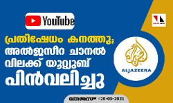 പ്രതിഷേധം കനത്തു; അല്‍ജസീറ ചാനല്‍ വിലക്ക് യൂറ്റിയൂബ് പിന്‍വലിച്ചു