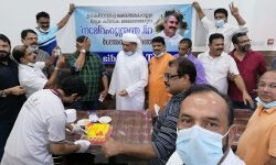 വി അബ്ദുര്‍റഹിമാന്‌ മന്ത്രി സ്ഥാനം;  പ്രവാസ ലോകത്തും ആഘോഷം