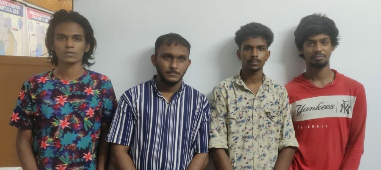 കാര്ഷിക വിളകളുടെ മോഷണം; നാലു പേര് അറസ്റ്റില് കാര്ഷിക വിളകളുടെ മോഷണം; നാലു പേര് അറസ്റ്റില്