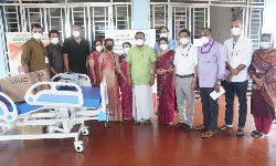 കൊവിഡ് ആശ്വാസ പദ്ധതിയിലേക്ക് ഐസിയു ബെഡുകളും വെന്റിലേറ്ററുകളും നല്‍കി