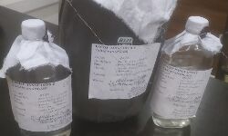 ചാരായം പിടികൂടി ചാരായം പിടികൂടി