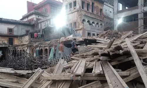 ഉത്തര്പ്രദേശില് കെട്ടിടം തകര്ന്ന് വീണ് രണ്ട് തൊഴിലാളികള് മരിച്ചു; ആറ് പേര്ക്ക് പരിക്ക് ഉത്തര്പ്രദേശില് കെട്ടിടം തകര്ന്ന് വീണ് രണ്ട് തൊഴിലാളികള് മരിച്ചു; ആറ് പേര്ക്ക് പരിക്ക്