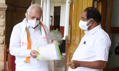 കുഫോസില്‍ അനധികൃത നിയമനങ്ങള്‍ നടന്നിട്ടുണ്ടെന്ന് കെ ബാബു; ഗവര്‍ണര്‍ക്ക് പരാതി നല്‍കി